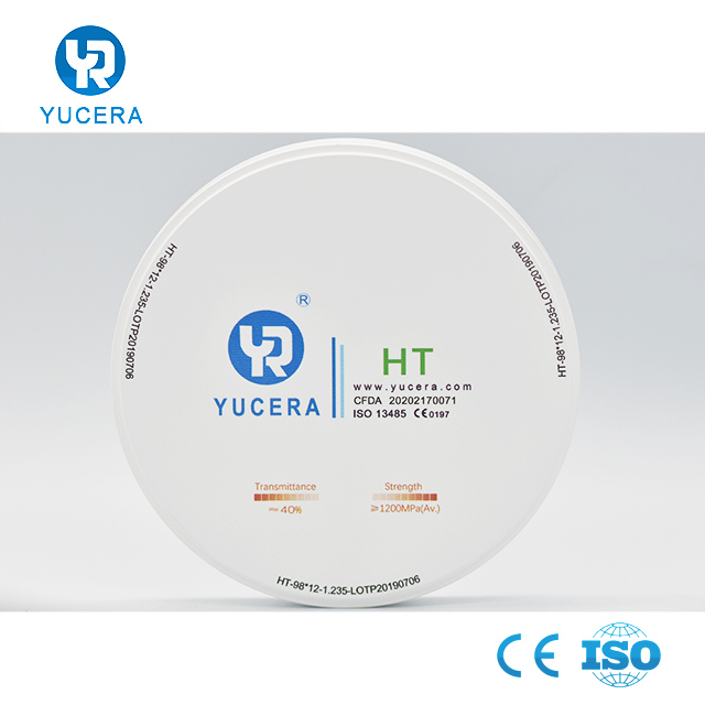 YUCERA Good Quality and Price Dental Materials and Laboratory Materials Dis and Dental Zirconia Block