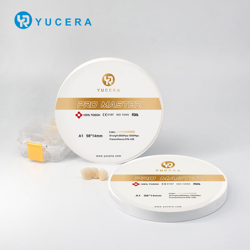 Yucera Pro Master Zirconia Ceramic Blocks - Precision Crafted for Dental Applications