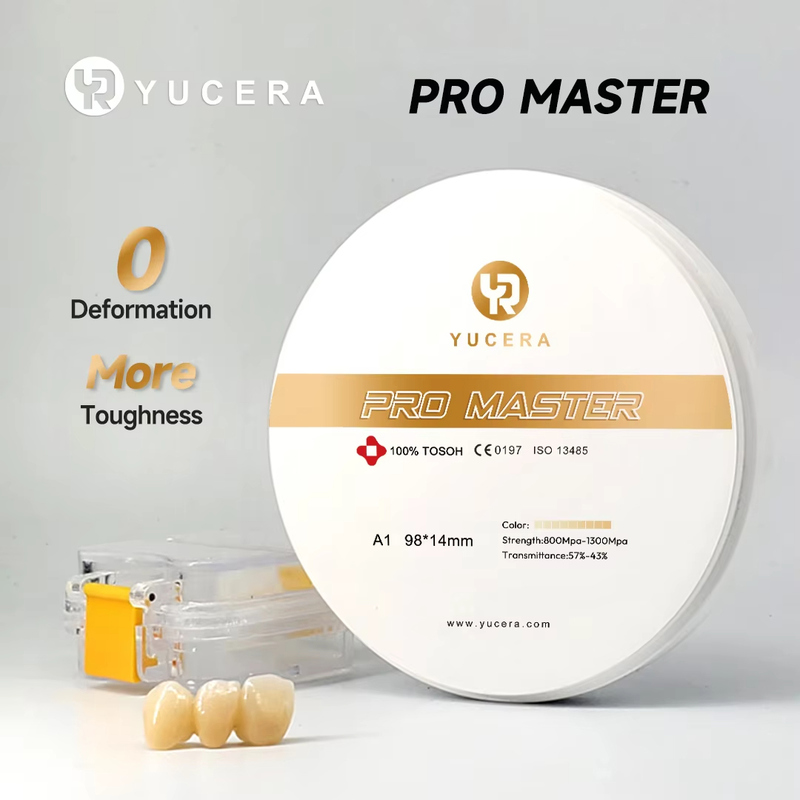 Yucera Pro Master Dental Zirconia Blocks Precision Crafted for Durability