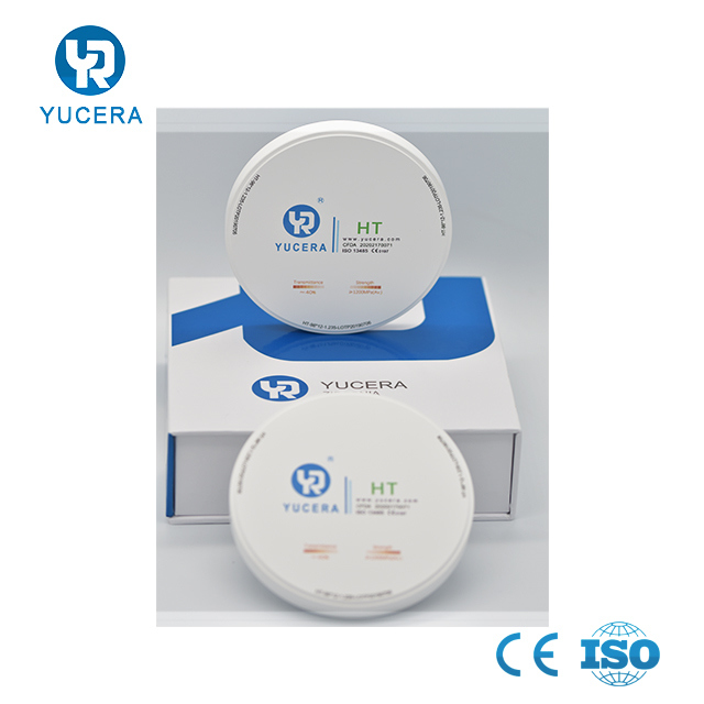 YUCERA High Translucent Cad Cam Dental Materials Manufacturer Dental Lab Consumables