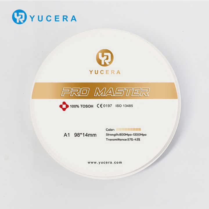 Yucera Reliable Zirconia Block Manufacturer Dental CAD CAM Milling Discs