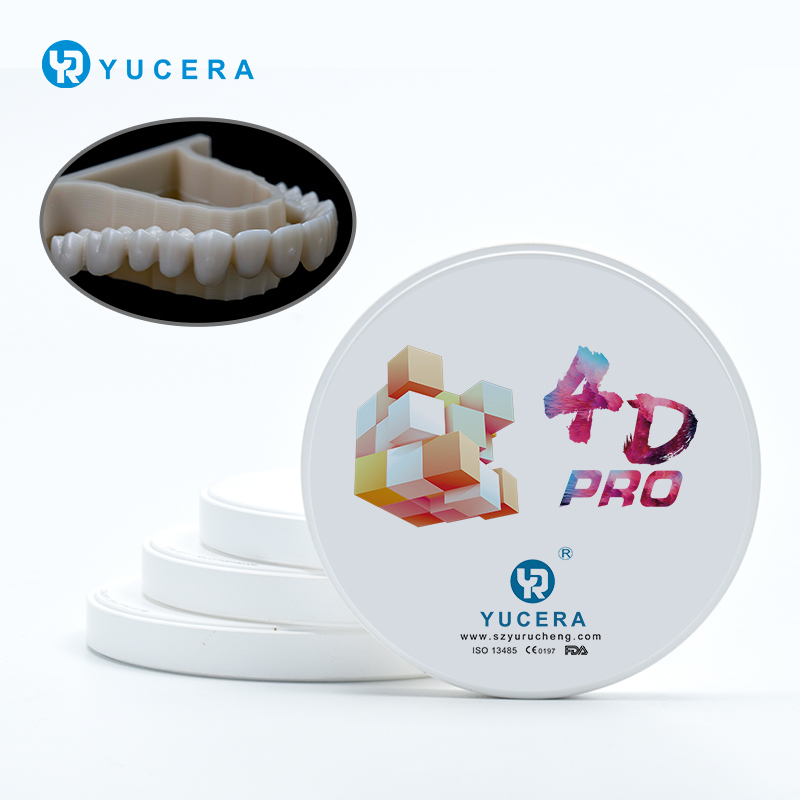 Professional Yucera Dental Zirconia Block Kit - 4D Pro Multilayer for CAD/CAM & Sintering Furnace Use