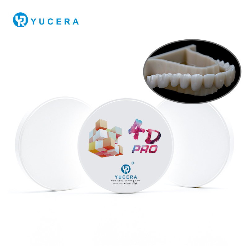 2023 Premium High-end YUCERA 4D Pro Dental Zirconia Ceramic Blocks Dentist Material  for Dental Laboratories