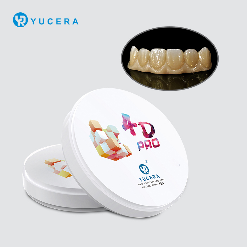 Productos Dentales Yucera Bloques De Zirconia Dental Multicapa Para Fresadoras De Levas Dentales