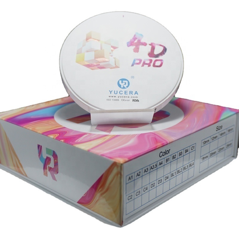 Productos Dentales Yucera Bloques De Zirconia Dental Multicapa Para Fresadoras De Levas Dentales