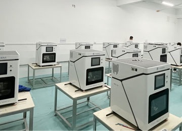 Yucera Nuovi Equipaggiamenti Universali Cam Dry Lab 5 Assi per Zirconia, Attrezzature per Fresatura Dentale