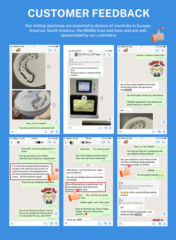 Yucera Appena Rilasciato Attrezzatura Universale Cam Dry Lab 5 Assi Zirconia Attrezzature Fresatura Macchina Fresatura Dentale