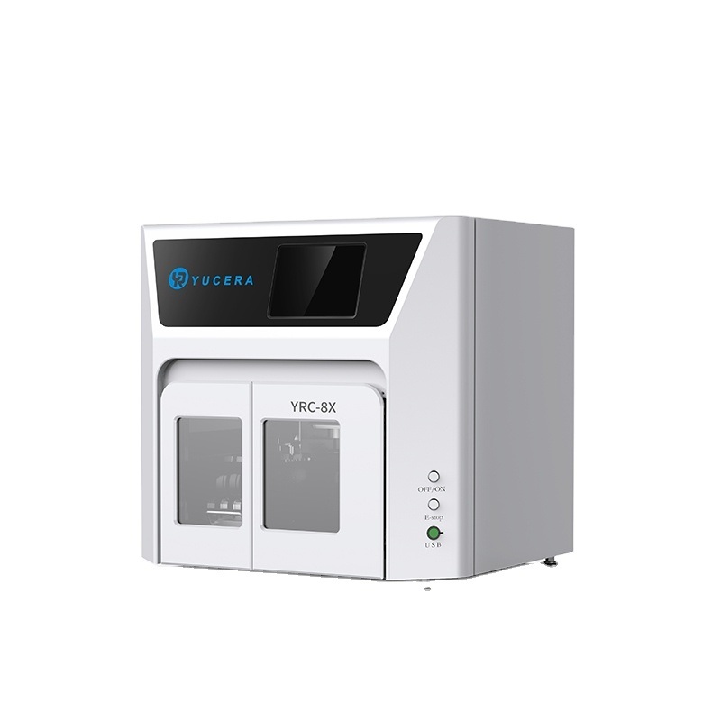 Fresatrice dentale YUCERA YRC-8X con cambio disco automatico, alta velocità di fresatura, attrezzatura per laboratorio odontotecnico, soluzione CAD CAM
