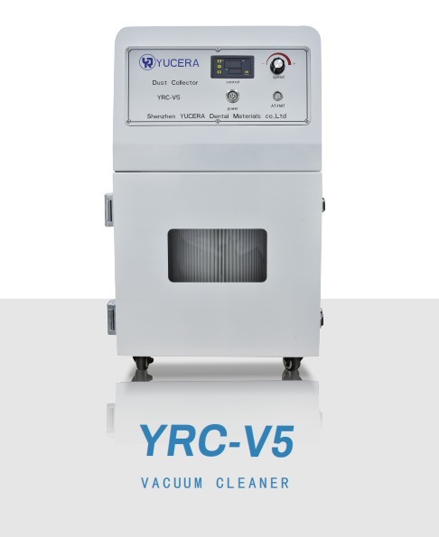 Aspirapolvere YUCERA YRC-V5 Aspiratore Dentale Portatile per Fresatrice CNC Dentale per Laboratorio Odontotecnico