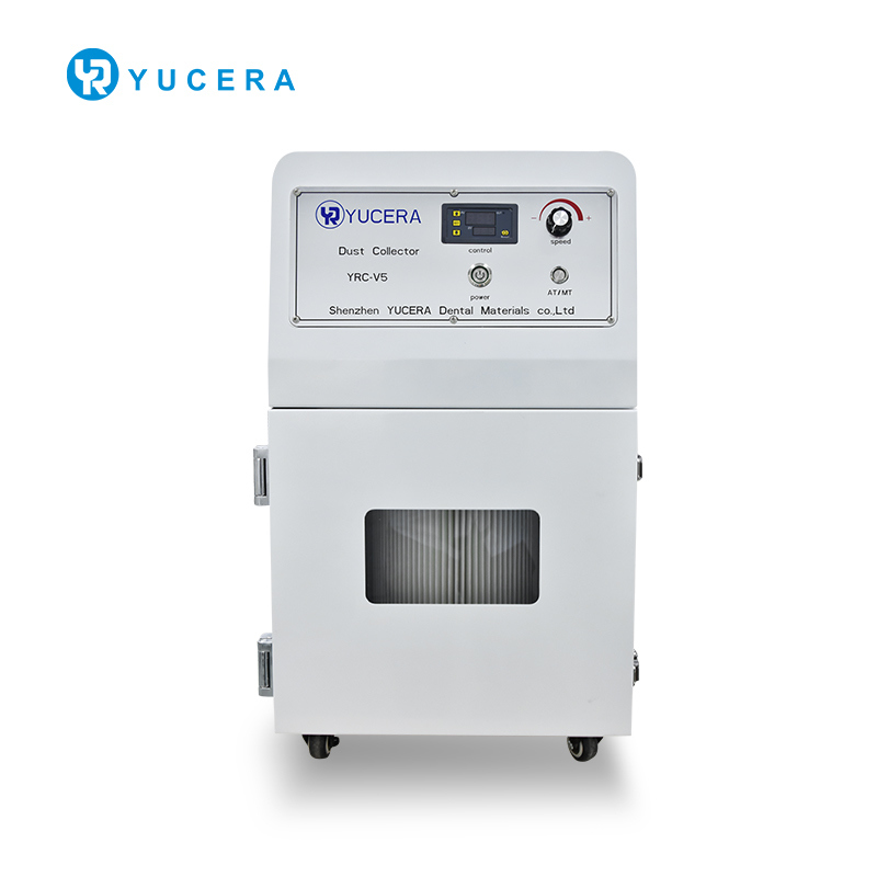 Aspirapolvere YUCERA YRC-V5 Aspiratore Dentale Portatile per Fresatrice CNC Dentale per Laboratorio Odontotecnico