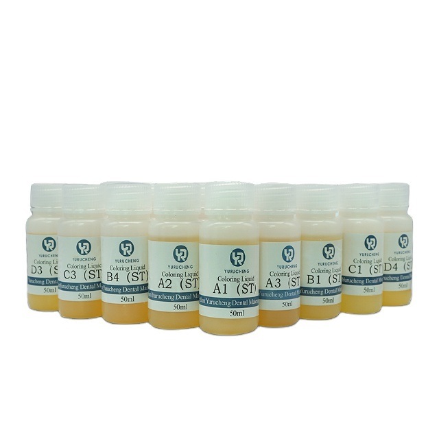 Soluzioni Sorriso 18 colori Yucera Dental Lab, colorazione in ceramica zirconia con effetto naturale per creazioni di laboratorio odontotecnico