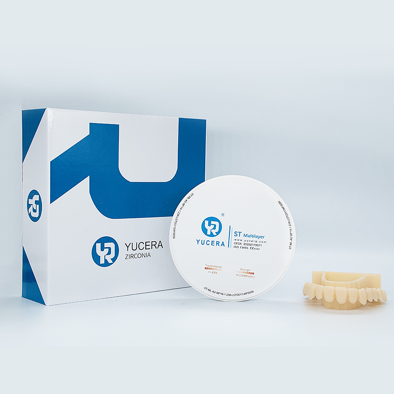 Yucera ST Dental Zirconia Blocks - Premium Choice for Dental Restoration and Lab Use