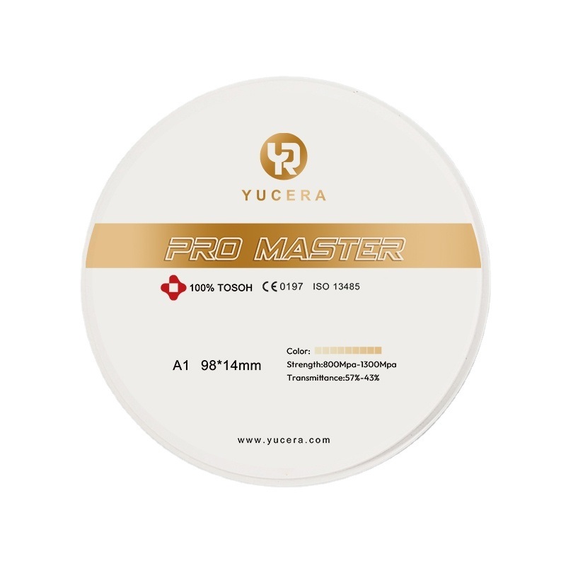 Yucera Pro Master Dental Zirconia Blanks - the Go-To Choice for Customized Dental Solutions