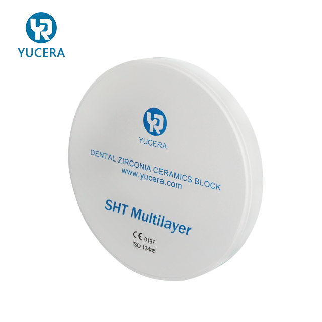YUCERA SHT Zirconia  46% Translucency for Lifelike Veneers & Crowns | 98mm Disc