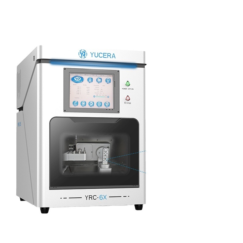 Fresa CAD/CAM dentale YUCERA YRC-6X a 5 assi | Titanio/Ceramica | ISO 13485