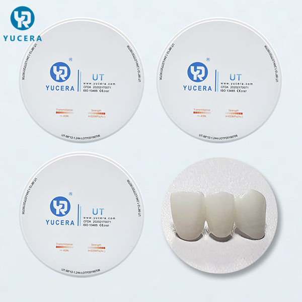 Yucera UT White 3D Multilayer Zirconia Blocks Redefining Dental CAD/CAM Efficiency
