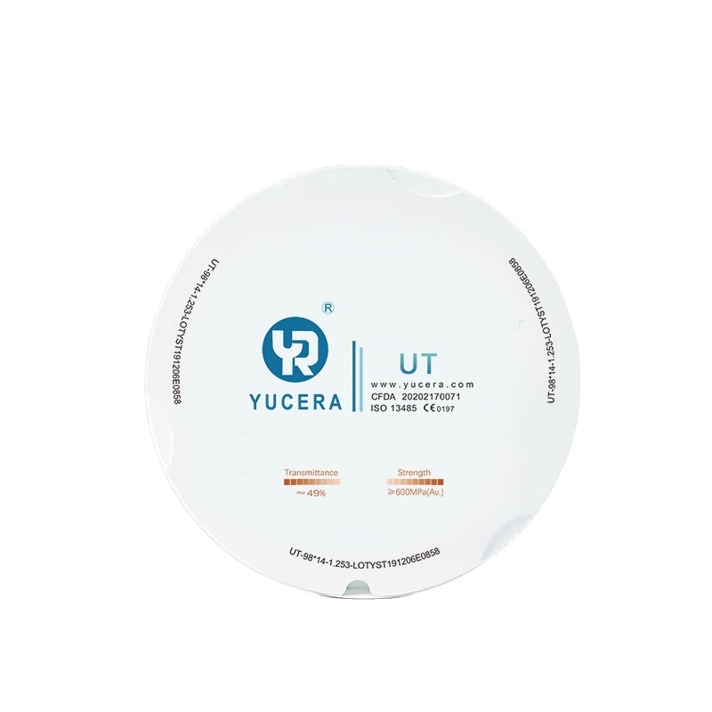 Yucera UT White 3D Multilayer Zirconia Blocks Redefining Dental CAD/CAM Efficiency